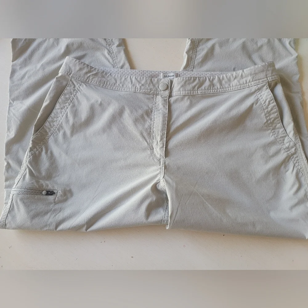 L.L.‎ BEAN KAKHI CAPRIS PANTS (sz 16)